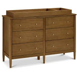Frem 6-Drawer Dresser - Walnut