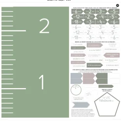 FRENCH Growth Chart - Sage