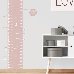 FRENCH Lux Modern Growth Chart - Pink