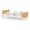 Fun Twin Bed - White/Red Oak (2 Boxes)