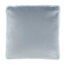 Fur Cushion - Blue
