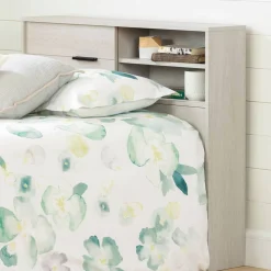 Fynn Twin Headboard with Storage - Winter Oak