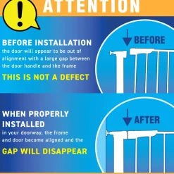 Gateway® Pressure Plus Gate - White