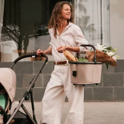 Gazelle S 2 Stroller - Taupe Frame with Almond Beige Seat