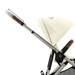 Gazelle S Stroller - Taupe Frame with Seashell Beige Seat