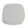 Gem Pouf Ottoman - Fog Grey