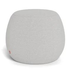 Gem Pouf Ottoman - Fog Grey