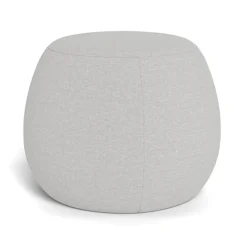 Gem Pouf Ottoman - Fog Grey
