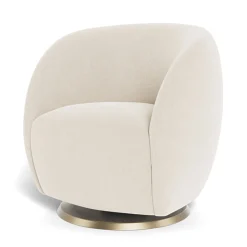 Gem Rocking and Swivel Glider - Dune / Gold