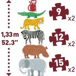 Giant puzzle / Henri & friends