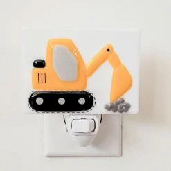 Glass Nightlight- Thomas Construction Site