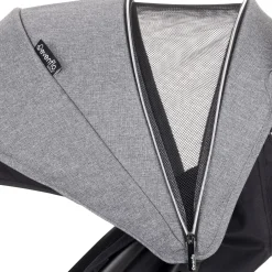 GOLD Otto Self-Folding Lightweight Travel Stroller - Moonstone Gray