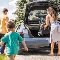 GOLD Otto Self-Folding Lightweight Travel Stroller - Moonstone Gray