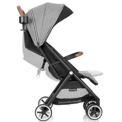 GOLD Otto Self-Folding Lightweight Travel Stroller - Moonstone Gray
