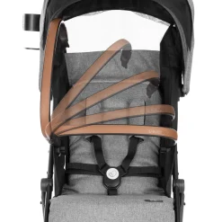 GOLD Otto Self-Folding Lightweight Travel Stroller - Moonstone Gray