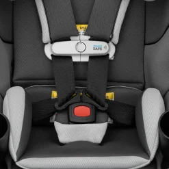 Gold Revolve360 Slim 2-in-1 Rotational Car Seat with SensorSafe - Pearl Gray