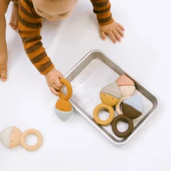 Gommu Ring Baby Almond