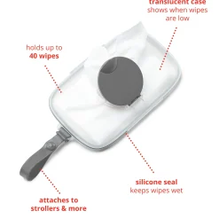 Grab and Go Snug Seal Wipes Case