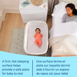 Graco DreamMore Bedside Bassinet - Willow