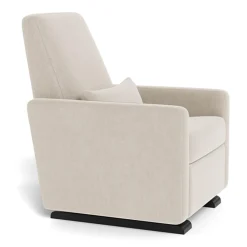 Grano Rocking and Reclining Armchair - Dune / Espresso(In Stock)