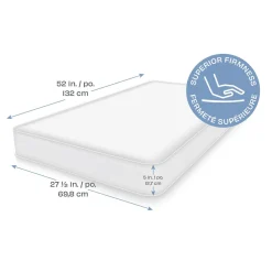 GREENGUARD Gold Certified Rolled Mattress for Baby - Simmons