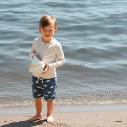 Grey Long Sleeve Rashguard 2-7y