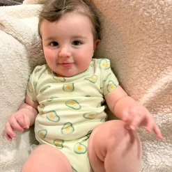 Guacamole 3pk Bodysuits 0-30m