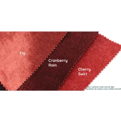 Half Modular Sofa - Cranberry Rain