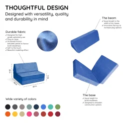 Half Modular Sofa - Moon Melon