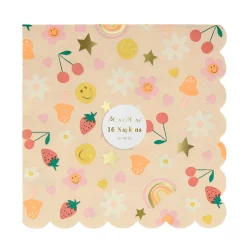 Happy Icons Large Napkins (16)