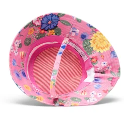 Hat 6-18 months - Pink Paper Garden Strawberry Moon