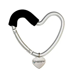 Heart Hook Silver Aluminium