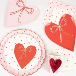 Heart Pattern Large Napkins (16)