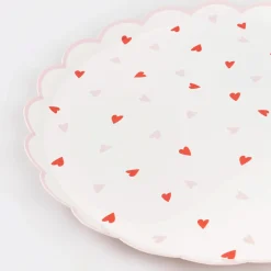 Heart Pattern Side Plates (8)