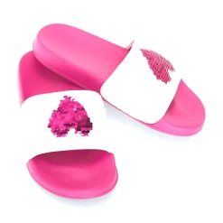 Heart Sequin Sandals Sizes 8-3