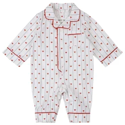 Hearts Pajamas 3-24m