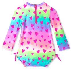Hearts Swimsuit 3-24m