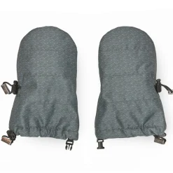 Heather Grey Baby Mitts 12-24m