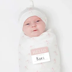 Hello World Blanket&knotted Ha