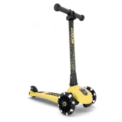 Highwaykick 3 Led Scooter - Lemon