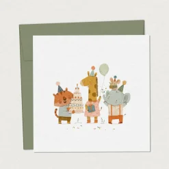 Holiday Greeting Card - Savannah in Celebration