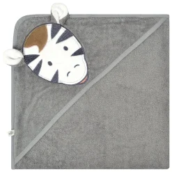 Hooded Towel - Zebra