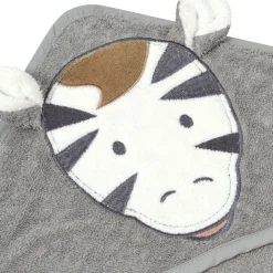 Hooded Towel - Zebra