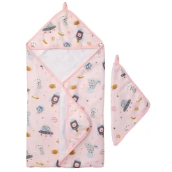 Hooded Towel Set - Astro