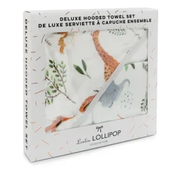 Hooded Towel Set - Safari Jungle