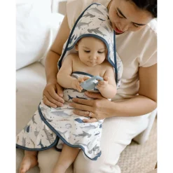 Hooded Towel Set - Sharks