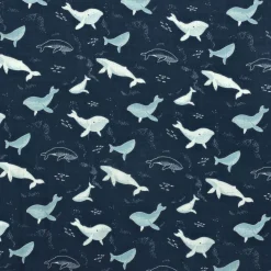 Hooded Towel Set - Whales