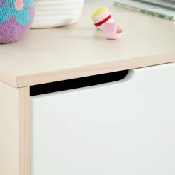 Hudson 6-Drawer Double Dresser - Washed Natural / White