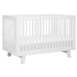 Hudson 3-in-1 Convertible Crib - White
