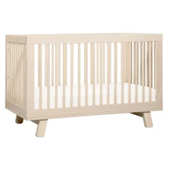 Hudson 3-in-1 Convertible Crib - Washed Natural